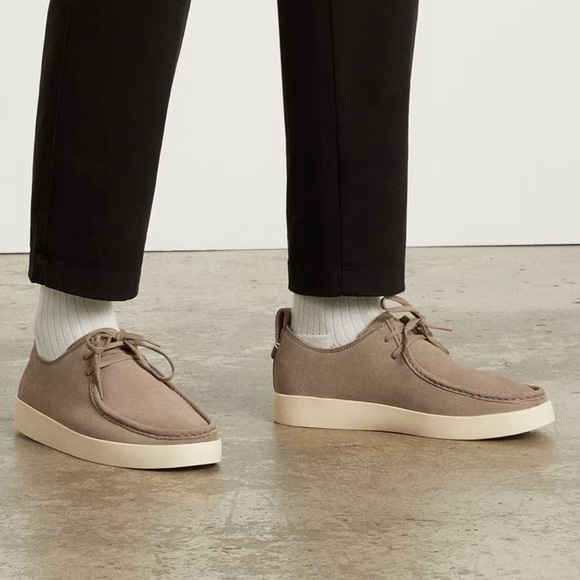 Everlane The Desert Shoe in Sepia Suede Taupe Size 12 Genuine suede - Picture 1 of 11